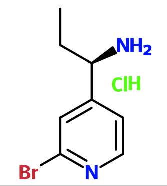 (image for) MCYB0582 1-(2-Bromo-pyridin-4-yl)-propylamine hydrochloride
